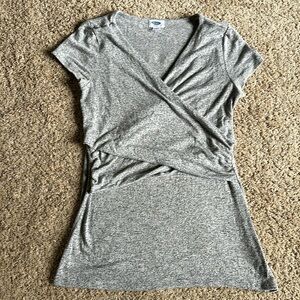 Old Navy Maternity Cross-Front Nursing Top, Size M